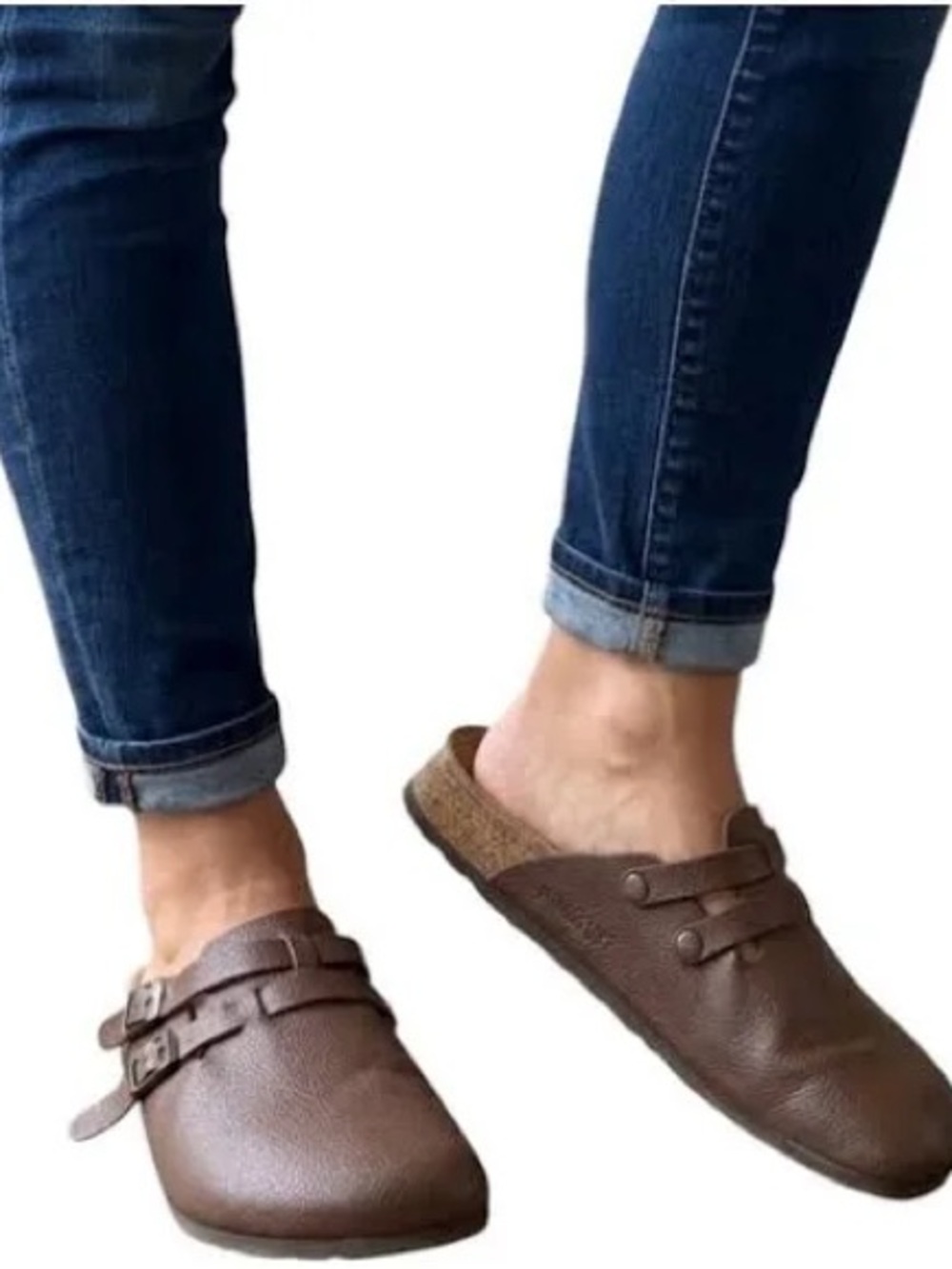Birki's Birkenstock Womens Camden Clog Brown Comfort Slip On Mule Sz 36/5.5